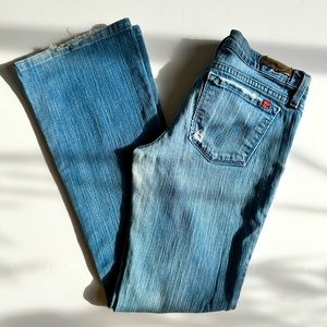 Blue 2 bootcut jeans